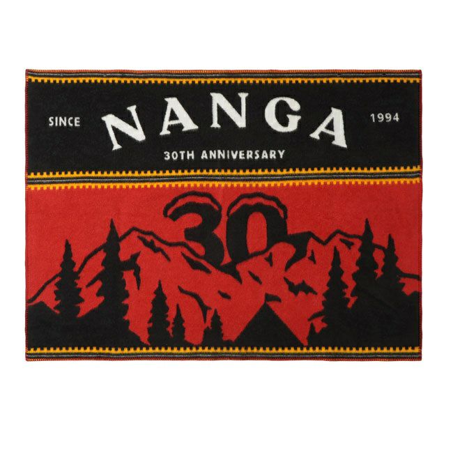 NANGA 30TH ANNIVERSARY BLANKET RED – narrative outdoor supply