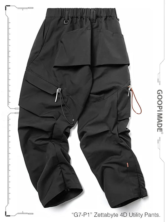【GOOPiMADE】“G7-P1“ Zettabyte 4D Utility Pants SHADOW