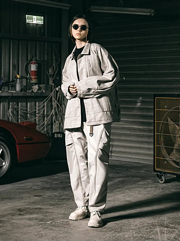 【GOOPiMADE】“G7-P1“ Zettabyte 4D Utility Pants BONE