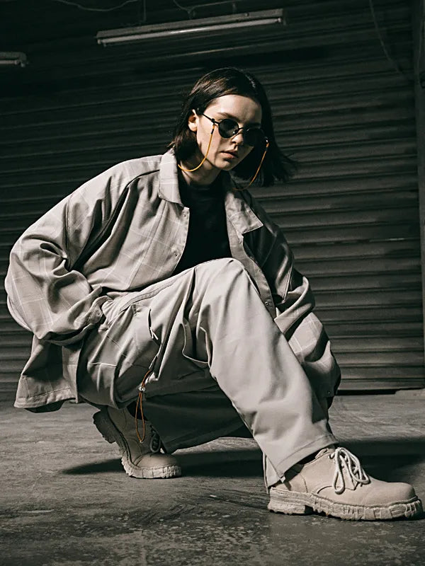 【GOOPiMADE】“G7-P1“ Zettabyte 4D Utility Pants BONE