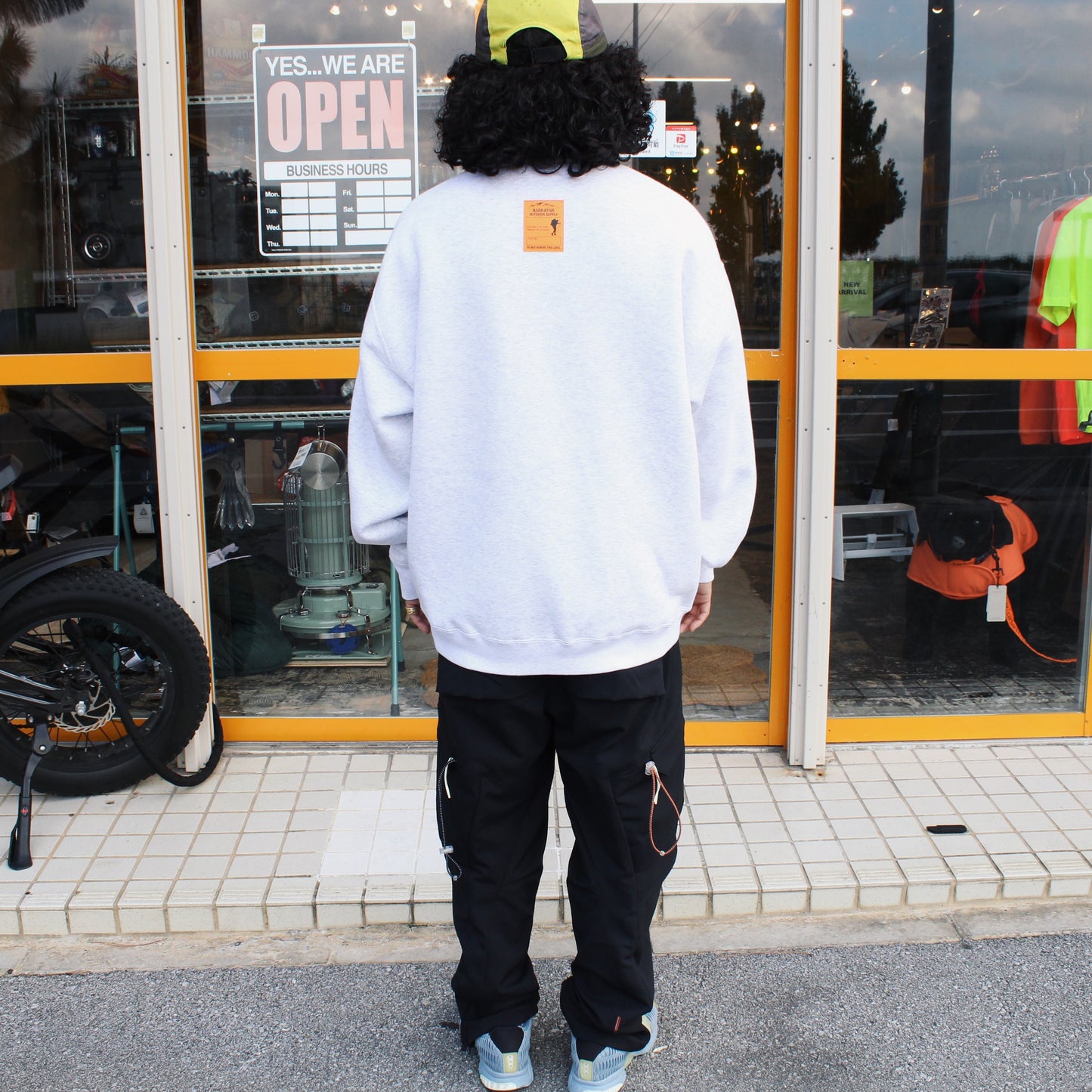 Narrative Original Half Zip Sweat (10oz) ハーフジップスウェット