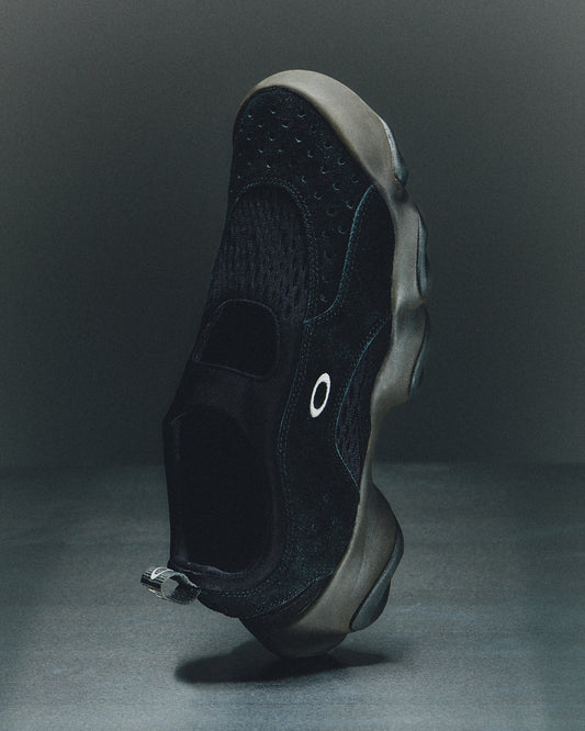 Oakley Factory Team Suede Flesh Sandal- BLACK