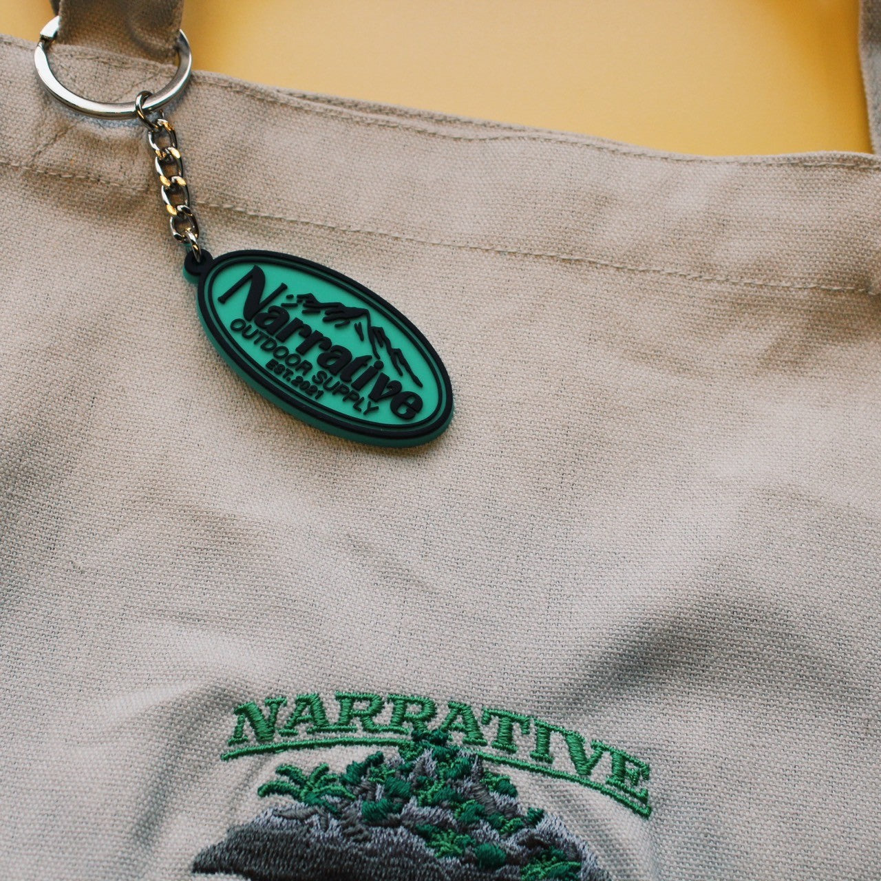 NARRATIVE OUTDOOR SUPPLY ラバーキーホルダー