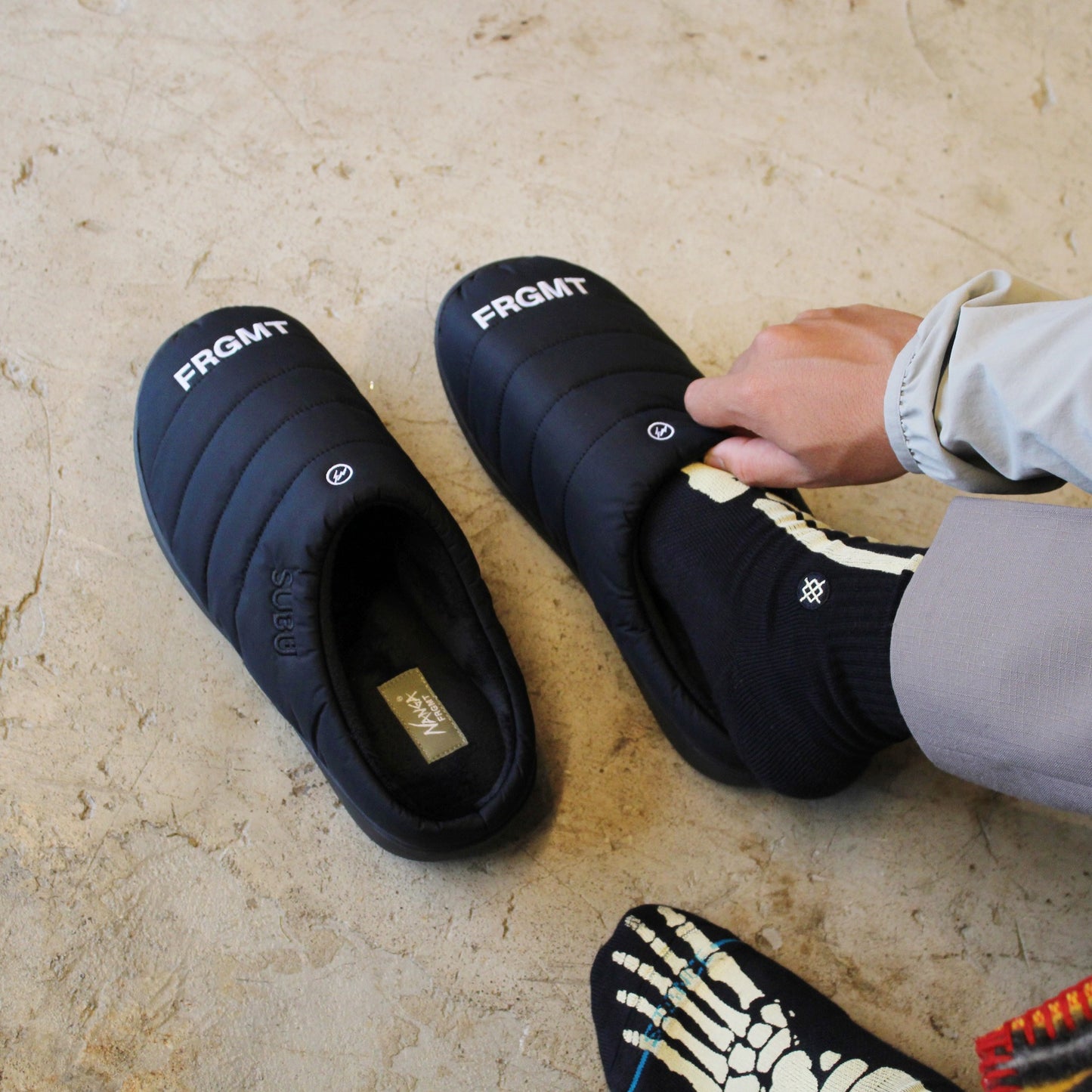 NANGA×FRAGMENT×SUBU WINTER SANDAL