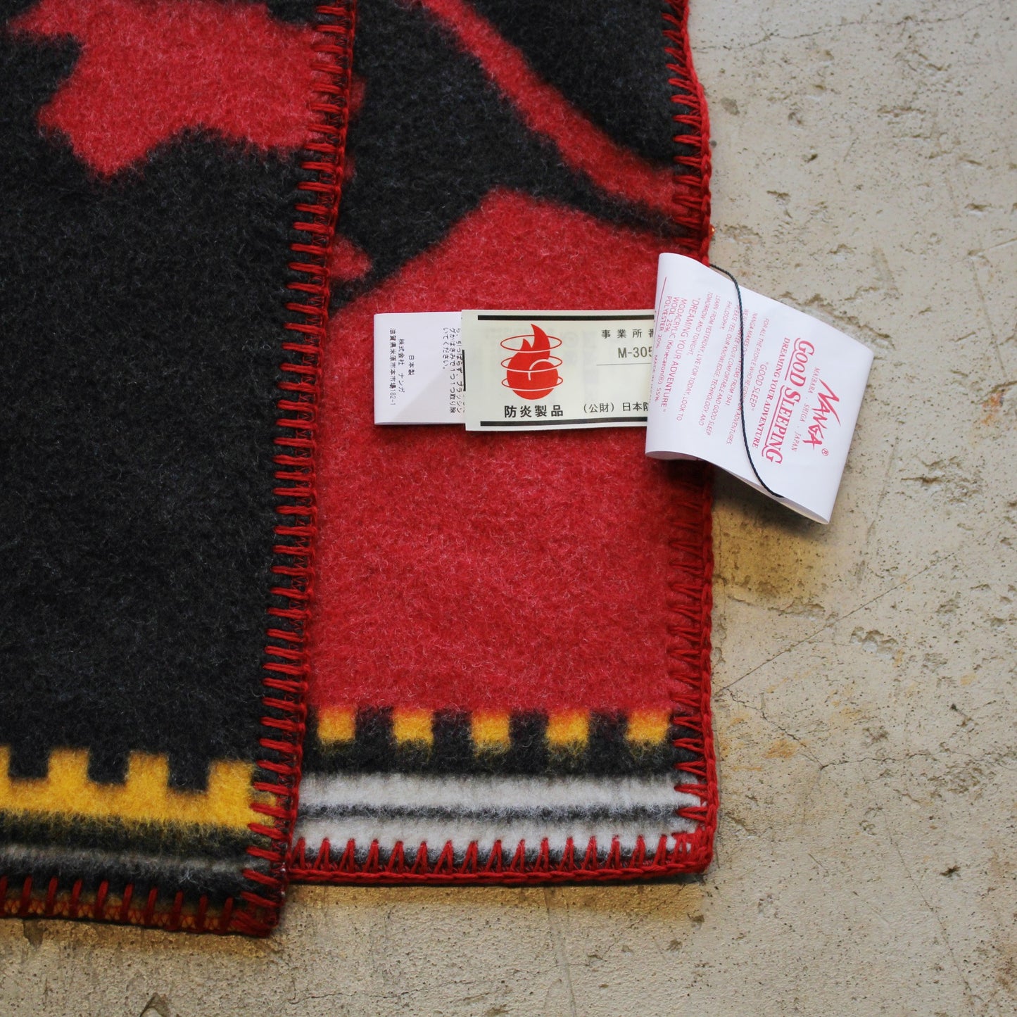 NANGA 30TH ANNIVERSARY BLANKET RED