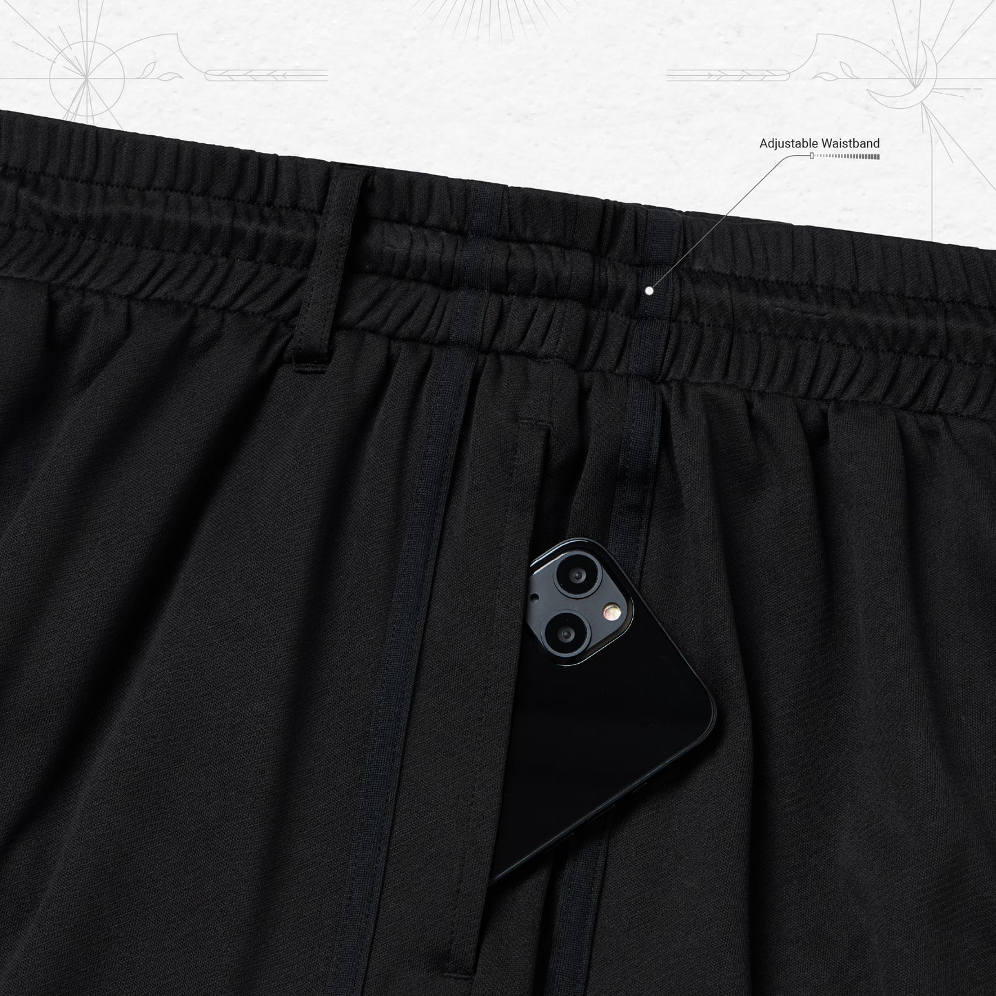 GOOPiMADE “Rve-S3 “ Riverside Track Shorts