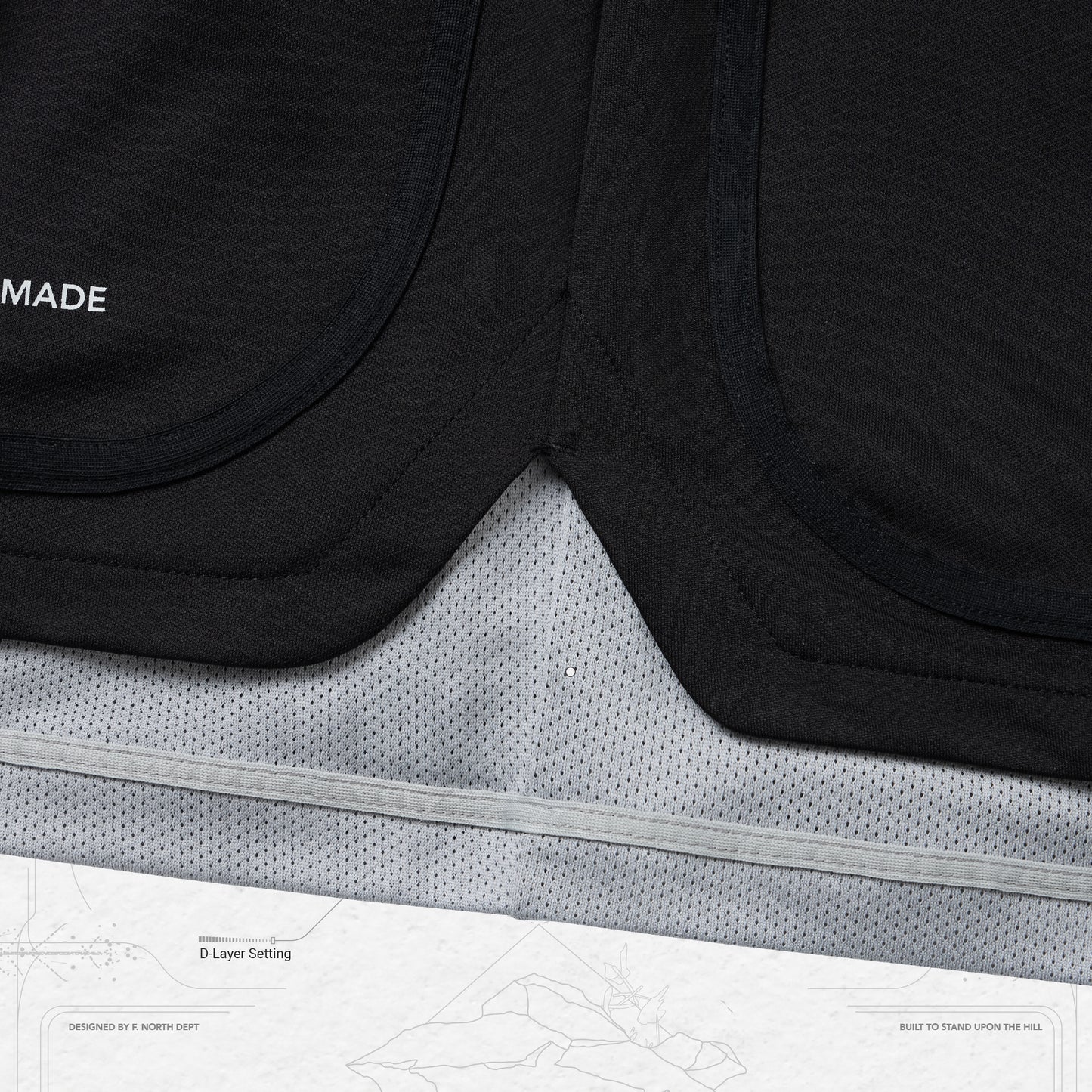 GOOPiMADE “Rve-S3 “ Riverside Track Shorts