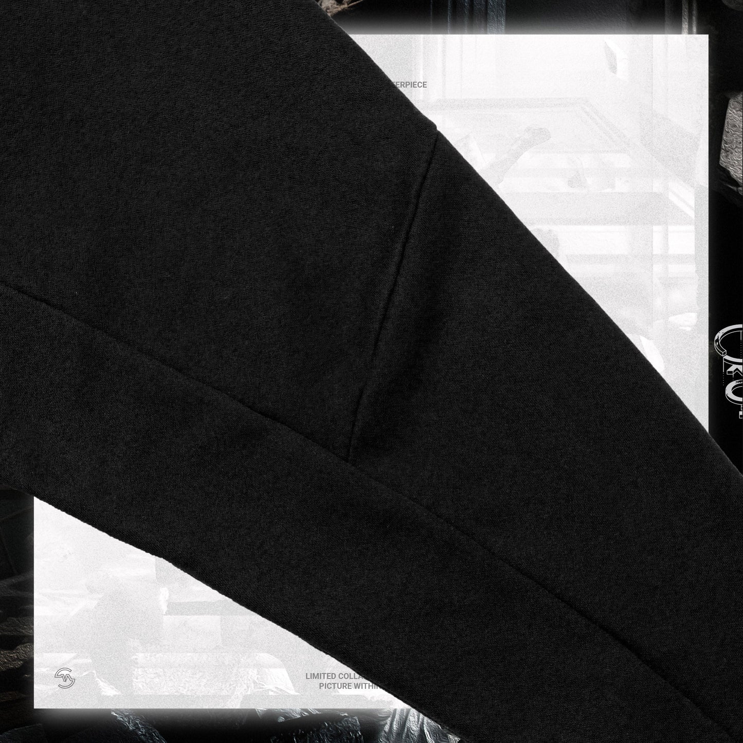 【GOOPiMADE x master-piece 】 “MEquip-H3“ Mantle Logo Hooded Sweat Jacket BLACK