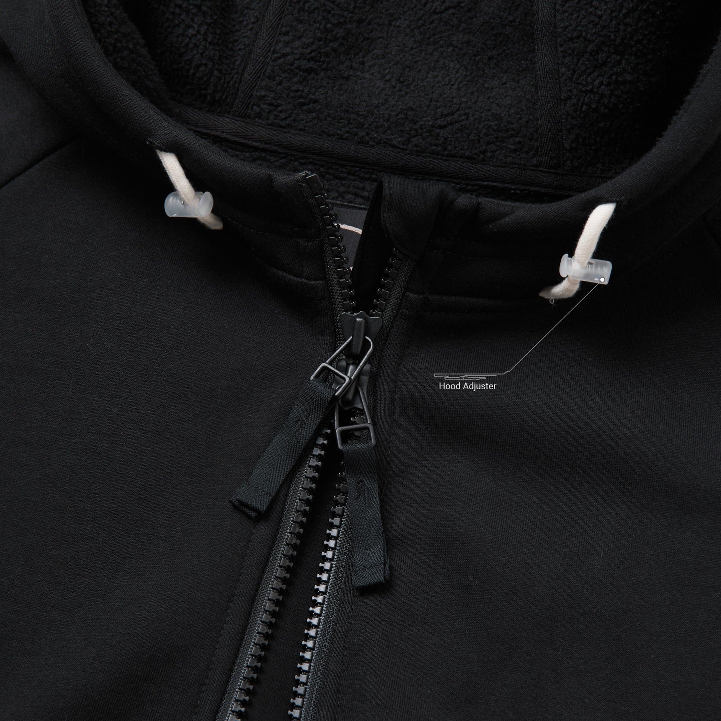 【GOOPiMADE x master-piece 】 “MEquip-H3“ Mantle Logo Hooded Sweat Jacket BLACK