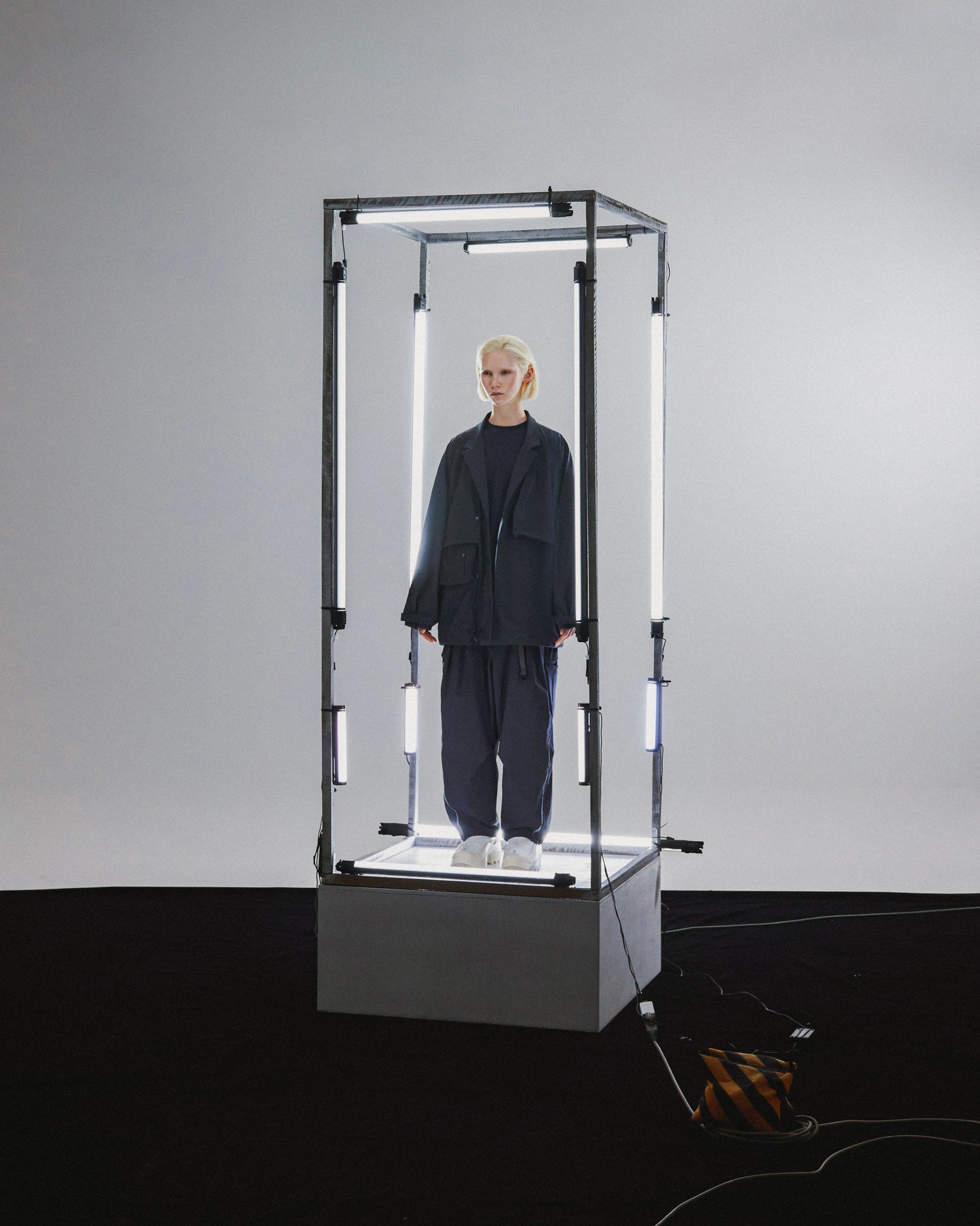 【GOOPiMADE x master-piece 】“MEquip-B5“ Multi-Pocket Utility Suit MARINE