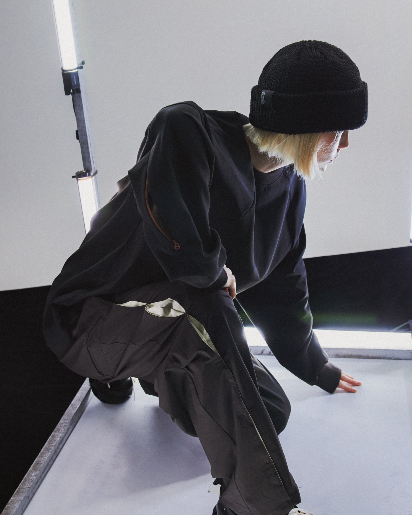【GOOPiMADE x master-piece 】“MEquip-P1“ Double Layers Utility Trousers MARINE