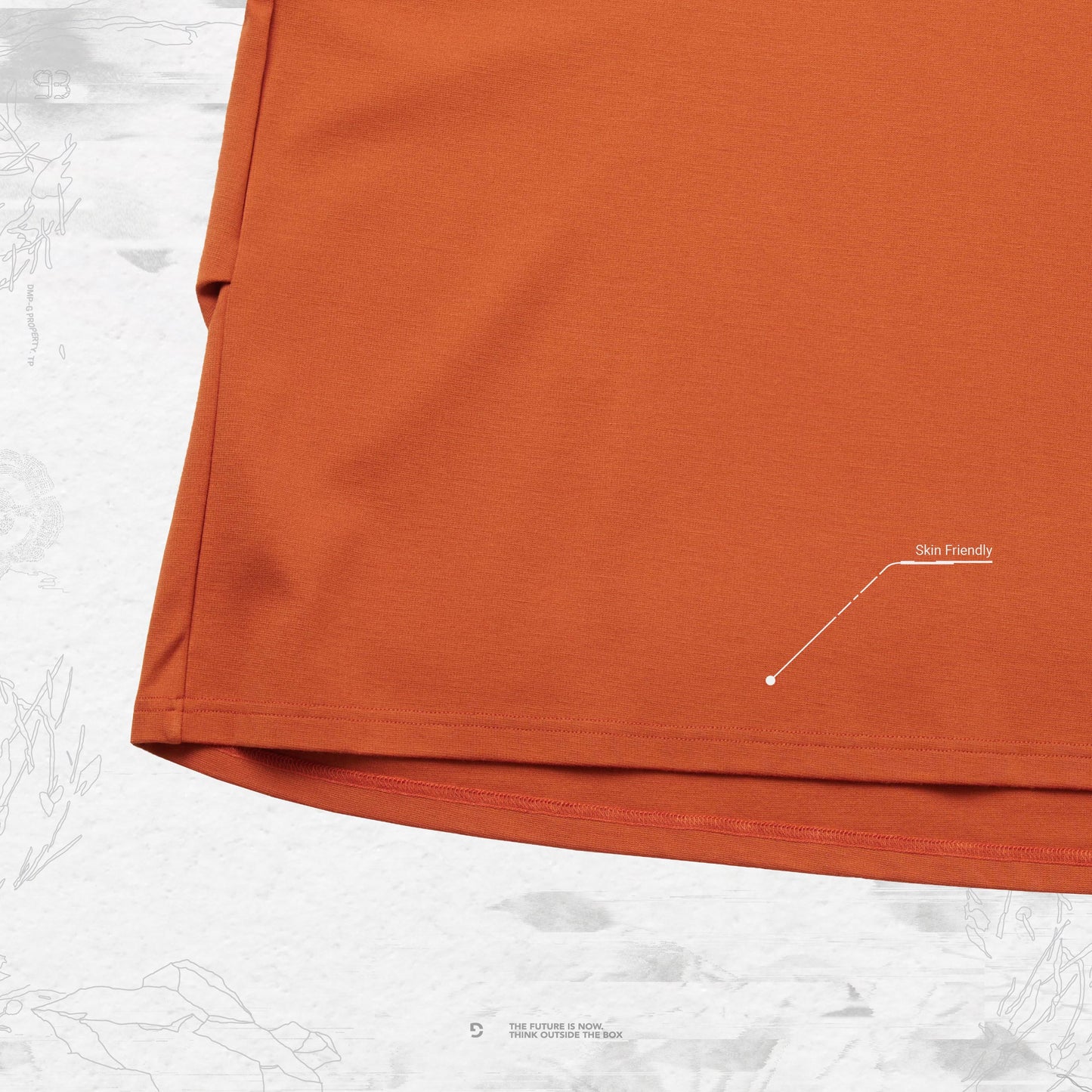 【GOOPiMADE】“G_model-03“ Just a Normal L/S Tee Pumpkin