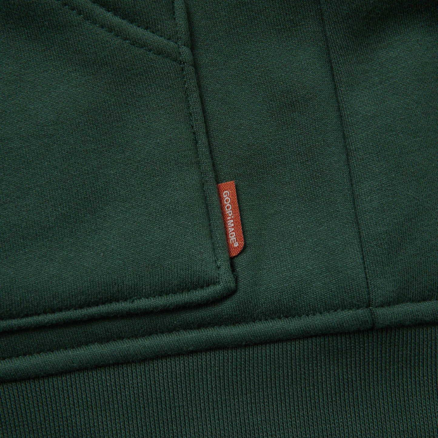 【GOOPiMADE x master-piece 】 “MEquip-H3“ Mantle Logo Hooded Sweat Jacket GREEN
