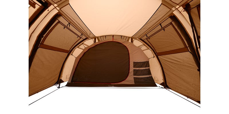 スペシャルプライス 40%off nordisk 6人用 テント/シェルターReisa 6 PU Tent cashew Brown
