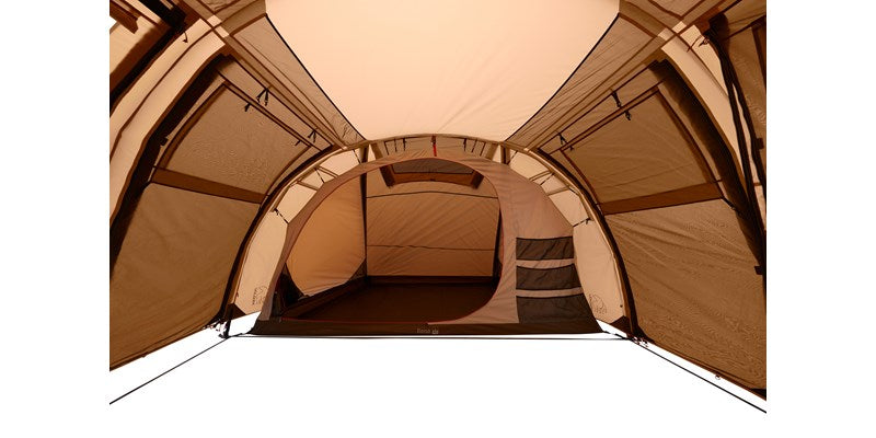 スペシャルプライス 40%off nordisk 6人用 テント/シェルターReisa 6 PU Tent cashew Brown