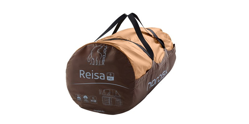 スペシャルプライス 40%off nordisk 6人用 テント/シェルターReisa 6 PU Tent cashew Brown