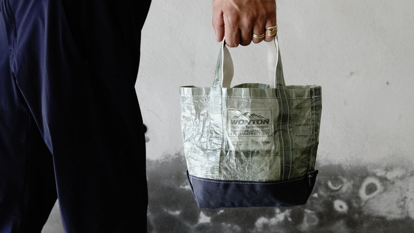 wonton tokyo × THRIFT WEAR MARKET & FLEAMARTKET TOUrr TOTEBAG MINI