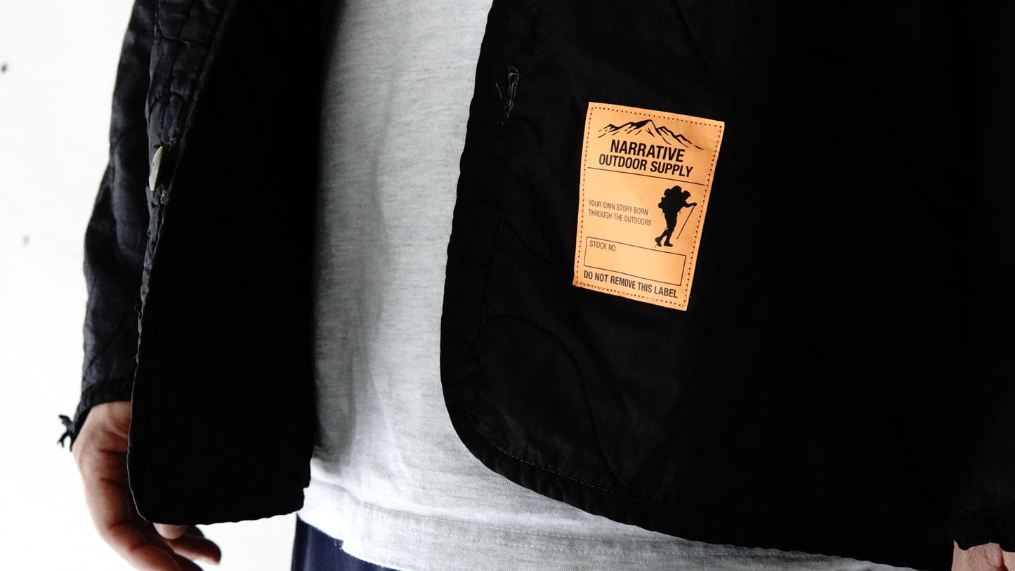 Narrative Original / upcycle custom liner jacket