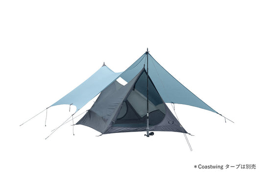 Pre Tents / COAST WING & COASTLINE with footprint テント タープ セット