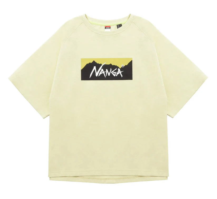 NANGA ECO HYBRID BOX LOGO LOOSE FIT TEE