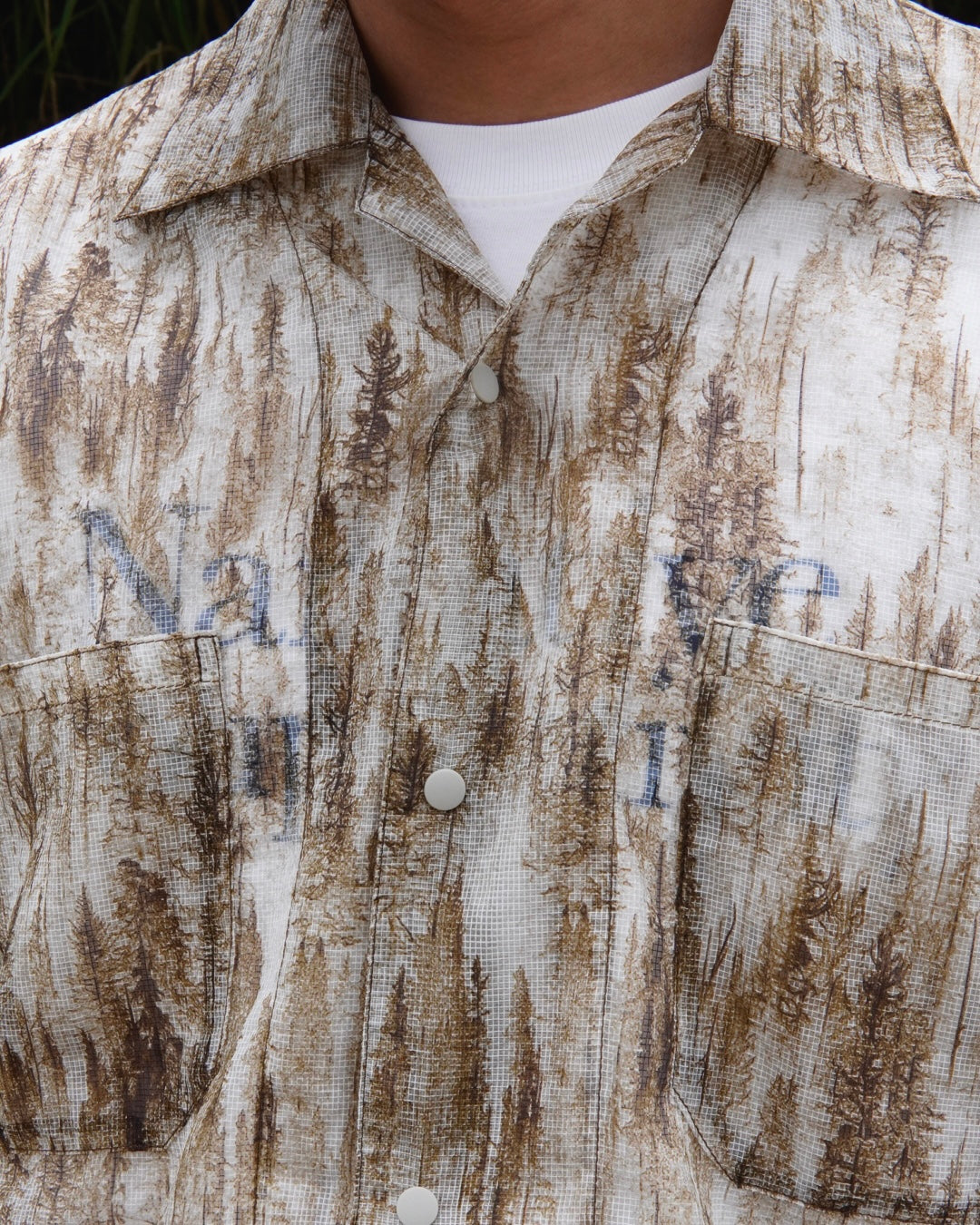 迷迭香 / MESH H/S SHIRT