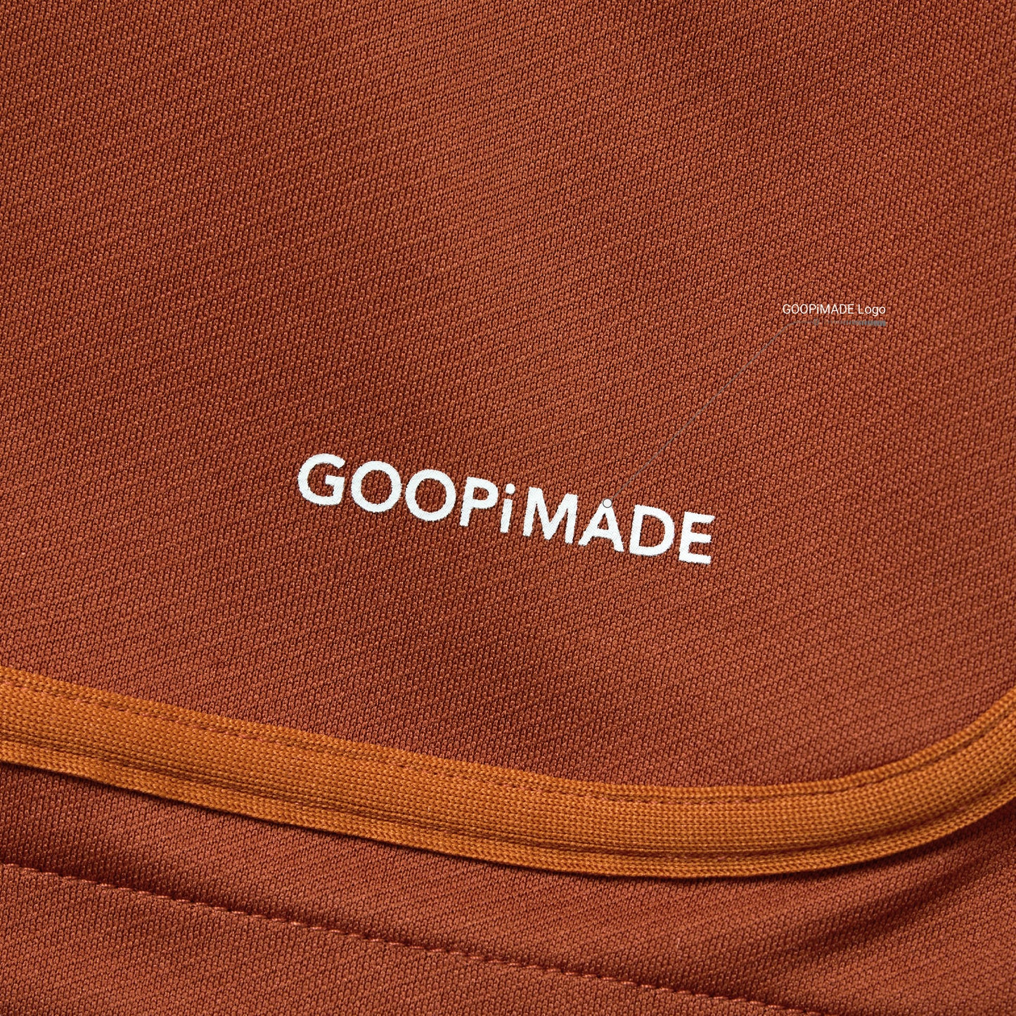 【GOOPiMADE】“Rve-S3 “ Riverside Track Shorts PUMPKIN