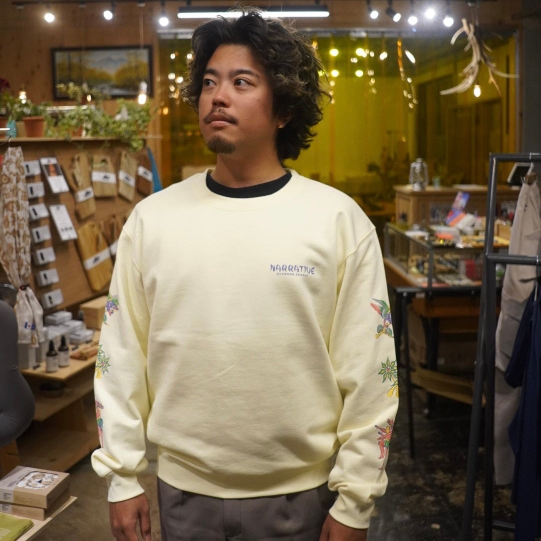 3rd anniversary Sweat -Frost Yellow-