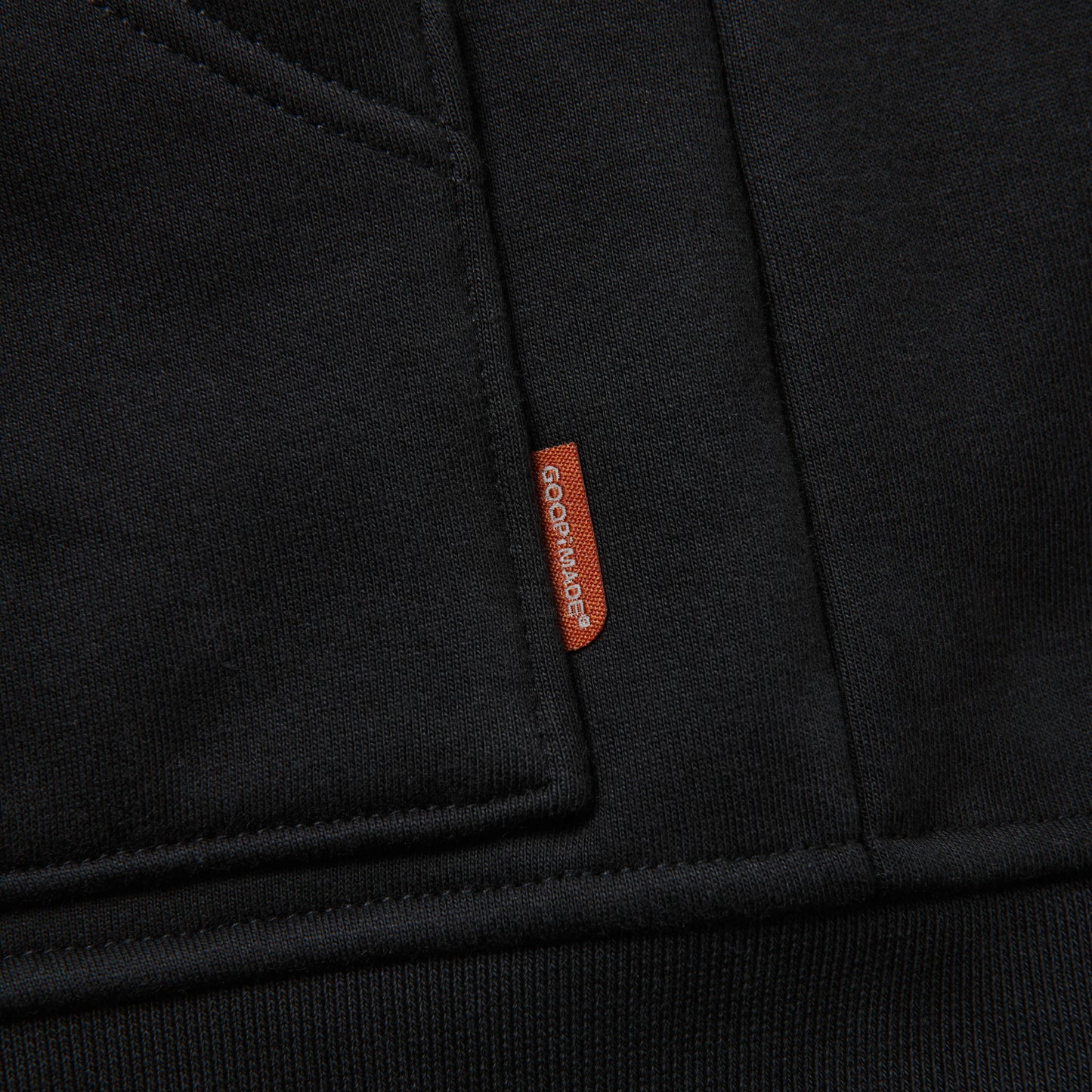 【GOOPiMADE x master-piece 】 “MEquip-H3“ Mantle Logo Hooded Sweat Jacket BLACK