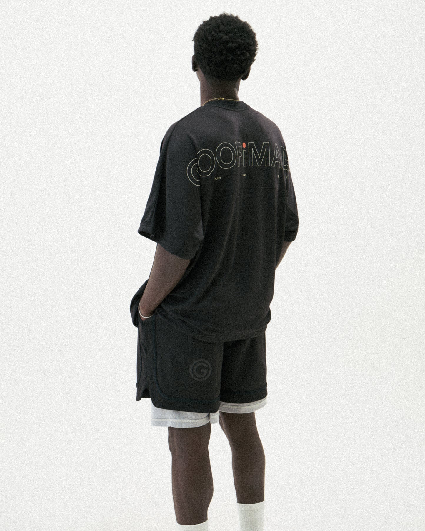 【GOOPiMADE】“Rve-S3 “ Riverside Track Shorts SHADOW