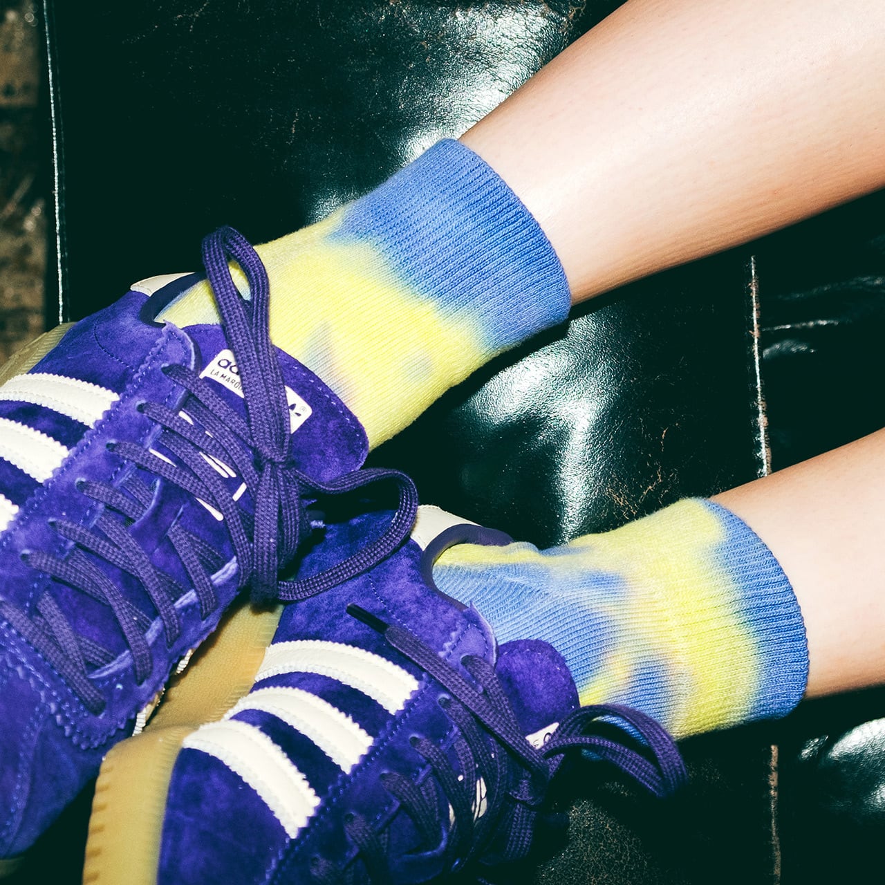 Nodal / Tie Dye Ankle Socks